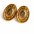 Aretes óvalos