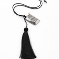 Collar Black Tassel