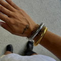 Pulsera acero inoxidable mediana