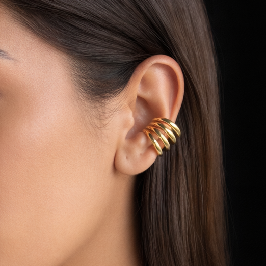 Earcuff cuatro aros