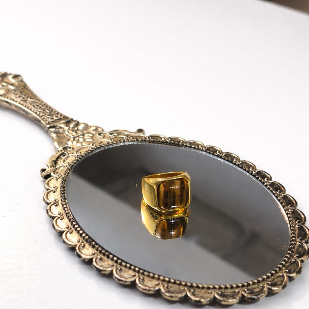 Anillo ojo de tigre