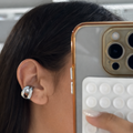 Ear Cuff silver luna