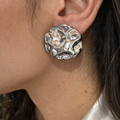 Aretes relieve círculo
