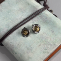 Aretes circulo perla