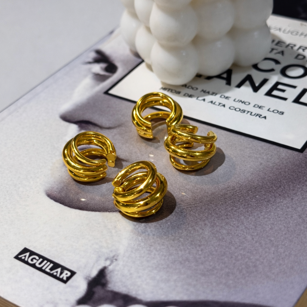 Ear cuff 3 líneas