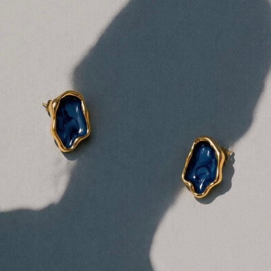 Aretes Mr. BLUE