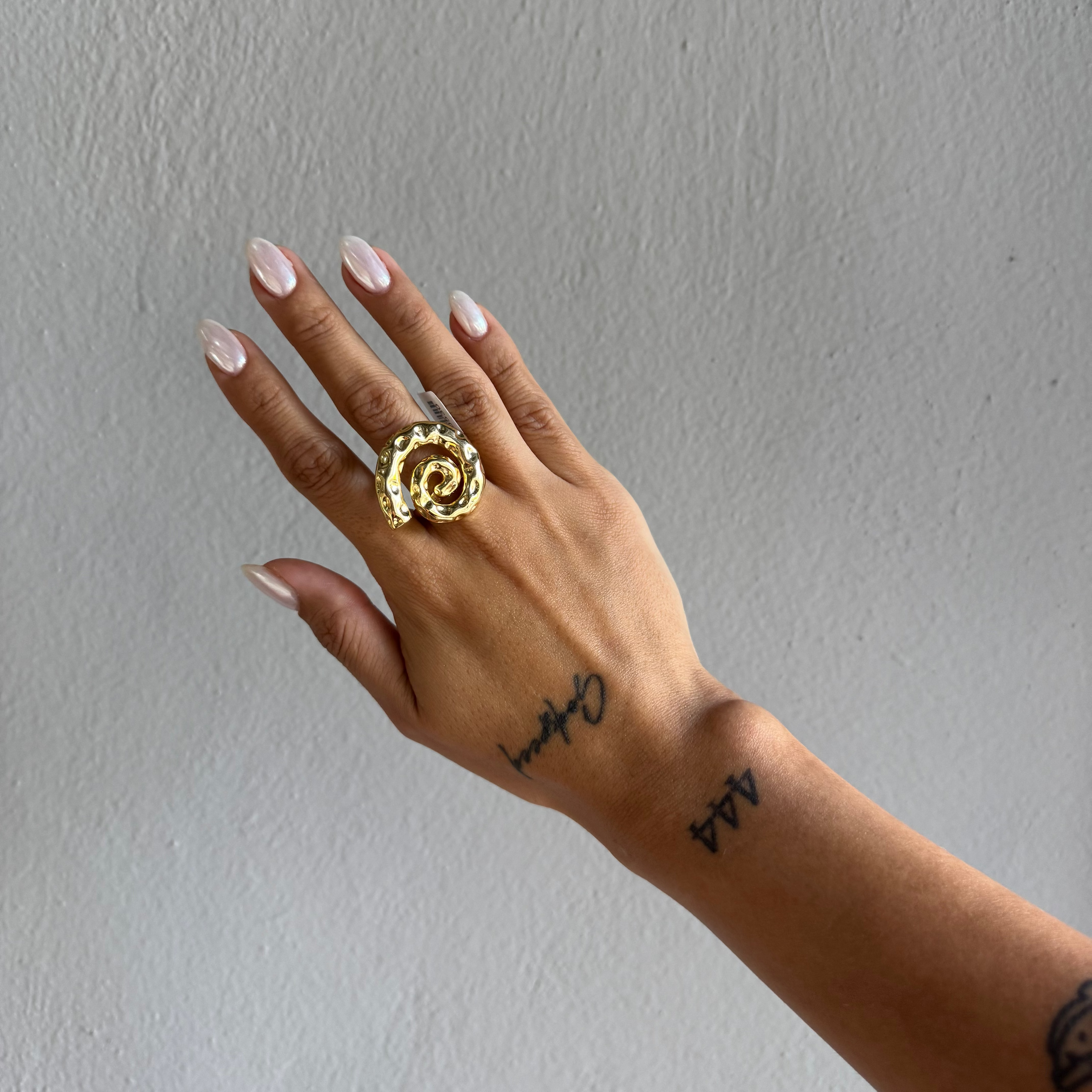 Anillo Girasol relieve
