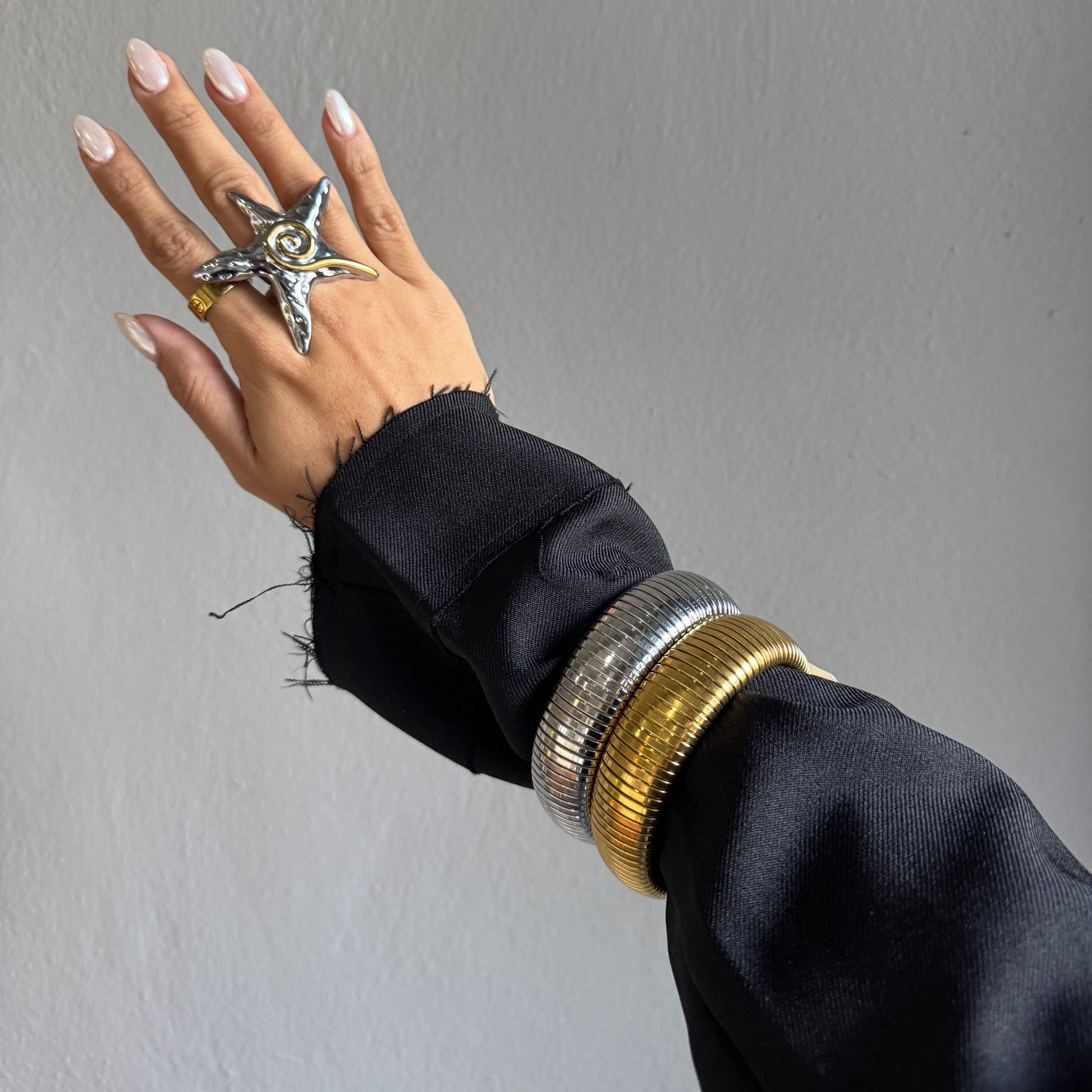 Pulsera acero inoxidable grande
